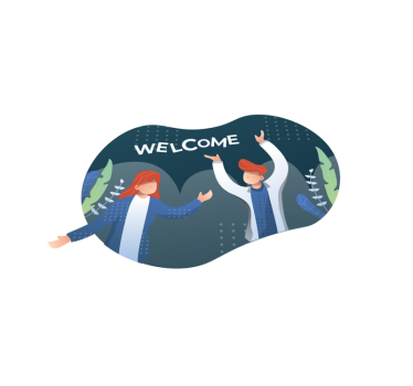 Tapete vinílico frases e textos para entrada acolhedora - TenStickers