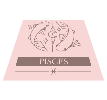 Tapete vinílico frases e textos zodíaco de peixes - TenStickers