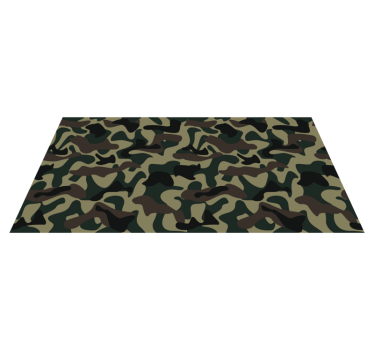 Tapete vinílico estampa de animal padrão de camuflagem - TenStickers