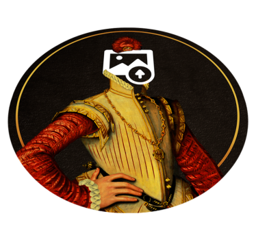 Tapete vinílico Cão aristocrata personalizável - TenStickers