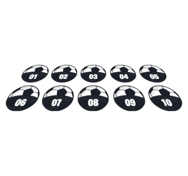 Tapete vinílico pacote de treinamento de futebol - TenStickers