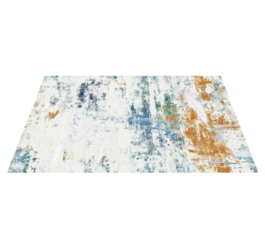 Tapete vinílico para sala de jantar abstrato - TenStickers