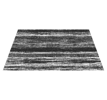 Tapete vinílico para sala de jantar abstrato cinza - TenStickers