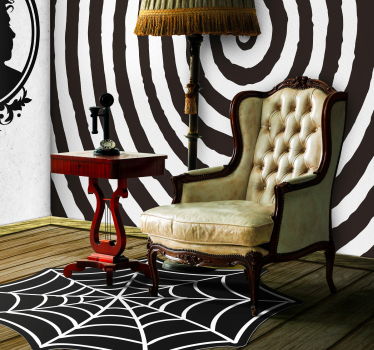 Tapete teia de aranha tapetes adolescentes para quartos - TenStickers