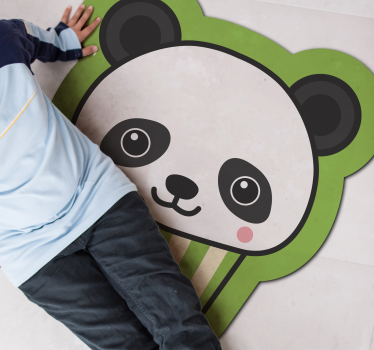 Anime feliz panda tapete animal - TenStickers
