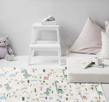 Estampas de dinossauros com estampas de animais - TenStickers