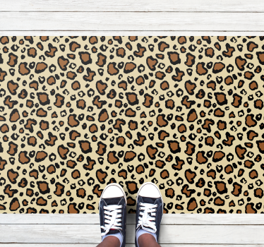 Tapete animal clássico leopardo com estampa animal - TenStickers