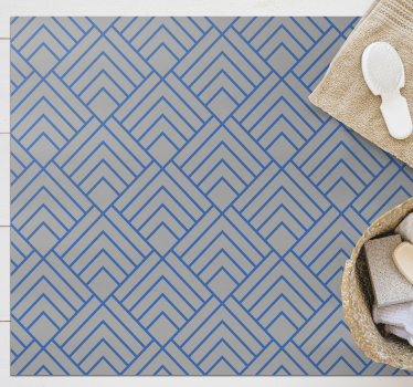 Tapete azul marinho com textura de cestaria - TenStickers