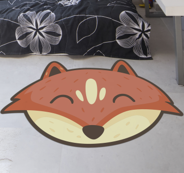 Tapete de bebê de rosto de raposa nórdica - TenStickers