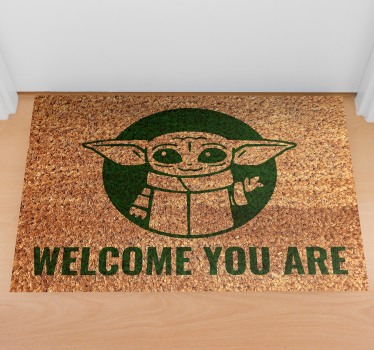 Tapete de boas-vindas tapete do corredor de entrada do star wars - TenStickers