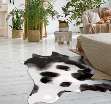Tapete de estampa animal de vaca ocidental - TenStickers