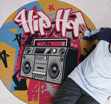 Tapete de quarto de dançarina de hip hop - TenStickers