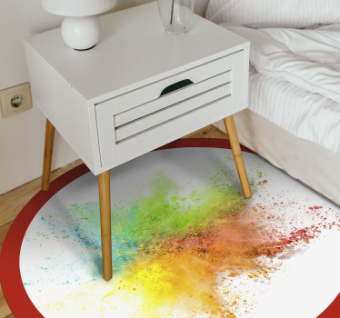 Tapete de quarto de tinta em pó - TenStickers