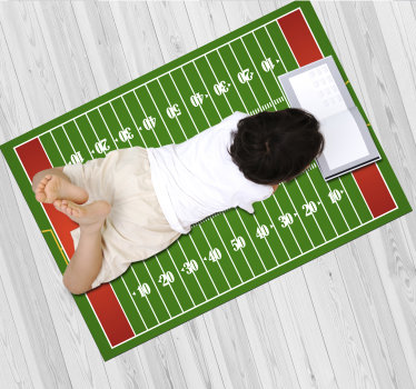 Tapete de vinil campo de futebol americano - TenStickers