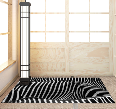 Tapete de vinil moderno pele de zebra - TenStickers