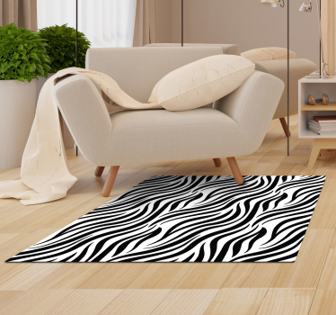 Tapete de vinil moderno animal zebra - TenStickers
