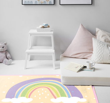 Tapete de vinil infantil arco-íris - TenStickers