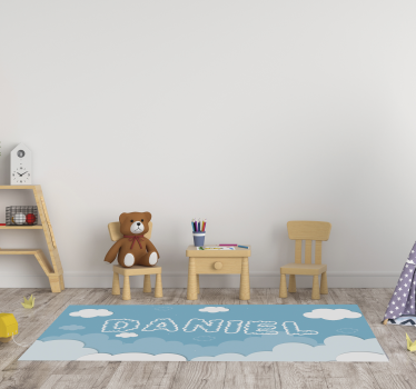 Tapete de vinil personalizável infantil céu azul - TenStickers