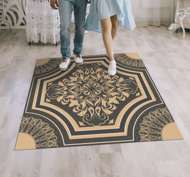 Tapete de vinil vintage estilo barroco - TenStickers
