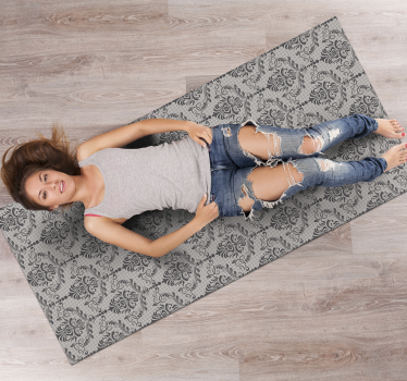 Tapete decorativo em vinil floral - TenStickers