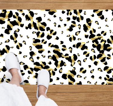 Tapete estampado de leopardo produtode pele de animal estampado a - TenStickers