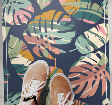 Tapete natural paraíso tropical - TenStickers