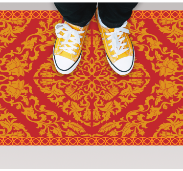 Tapete retro vintage com aspecto persa - TenStickers