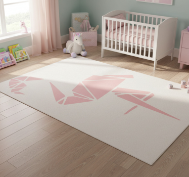 Tapete vinílico de animais com design de flamingo estiloso - TenStickers