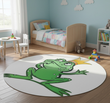 Tapete vinílico de animais rainha sapo - TenStickers