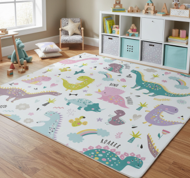 Tapete vinílico de animais dinossauro kallax - TenStickers