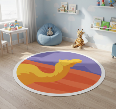 Tapete vinílico de animais do deserto - TenStickers