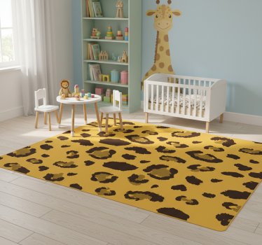 Tapete vinílico de animais estampa de leopardo - TenStickers