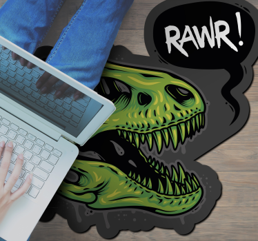 Tapete vinílico de animais gráfico de dinossauro - TenStickers