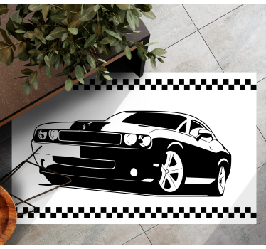 Tapete vinílico juvenil carros esportivos elegantes - TenStickers