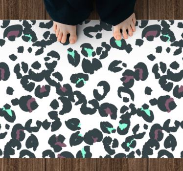 Tapete vinílico estampa de animal estilo leopardo - TenStickers