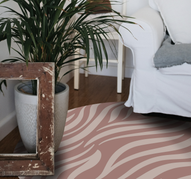 Tapete vinílico estampa de animal listras de zebra elegantes - TenStickers