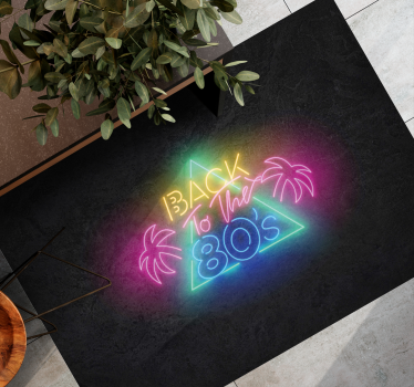 Tapete vinílico vintage de volta aos anos 80 - TenStickers