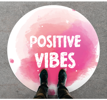 Tapete vinílico frases e textos energia edificante - TenStickers