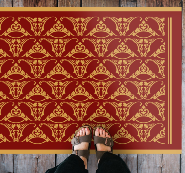 Tapete vinílico vintage elegância inspirada em mandala - TenStickers