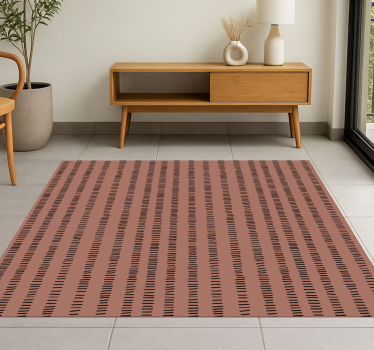 Tapete vinílico para exterior design de linha tracejada - TenStickers