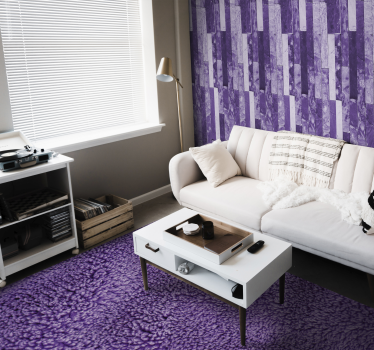 Tapete violeta macio tapete da sala - TenStickers