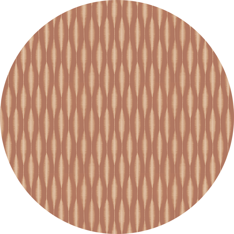 Tapete vinílico moderno mousse de mocha ikat kasuri - TenStickers