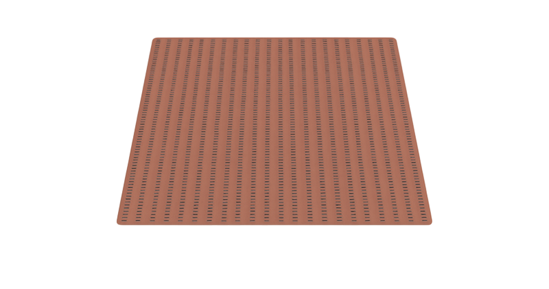 Tapete vinílico para exterior design de linha tracejada - TenStickers