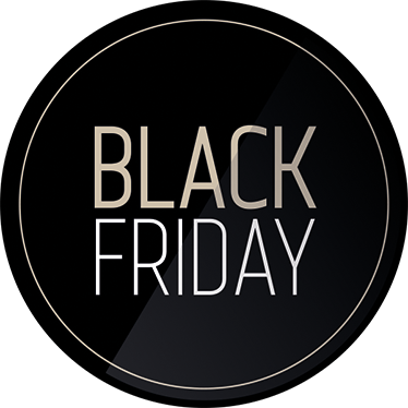 Tapete em vinil black friday adesivo elegante promoção - TenStickers