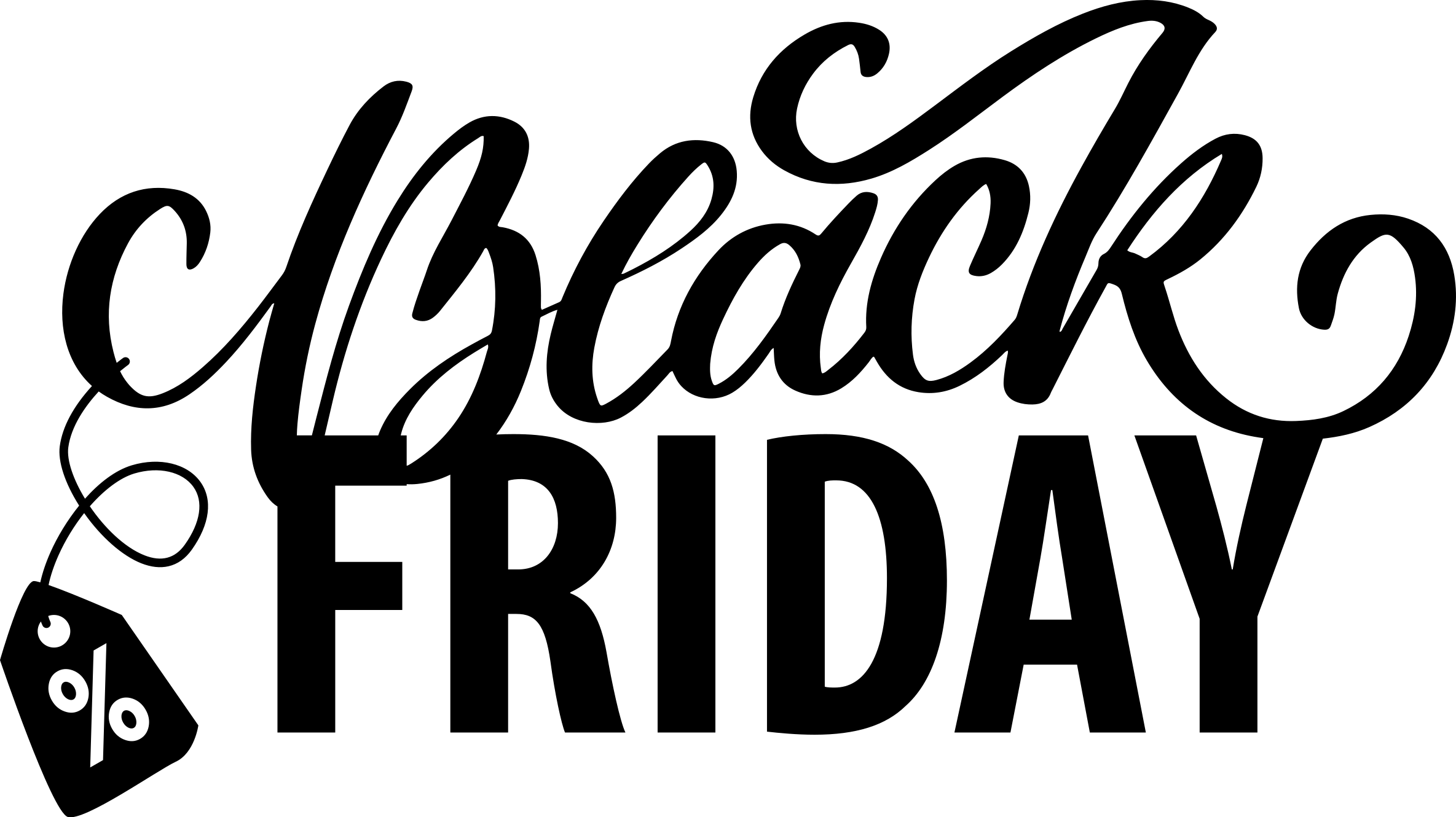 Tapete em vinil black friday com etiquetas bonitas - TenStickers