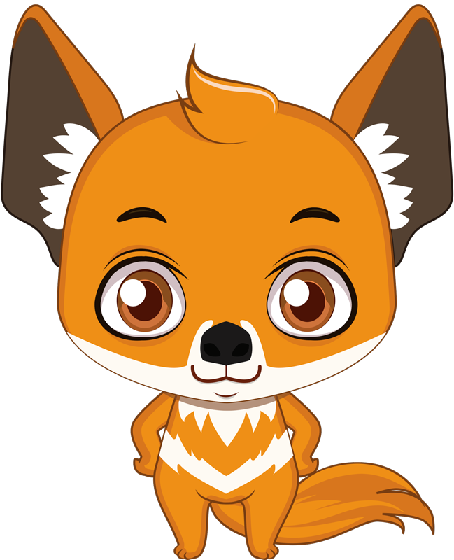 Tapete vinílico de animais com design de dingo - TenStickers