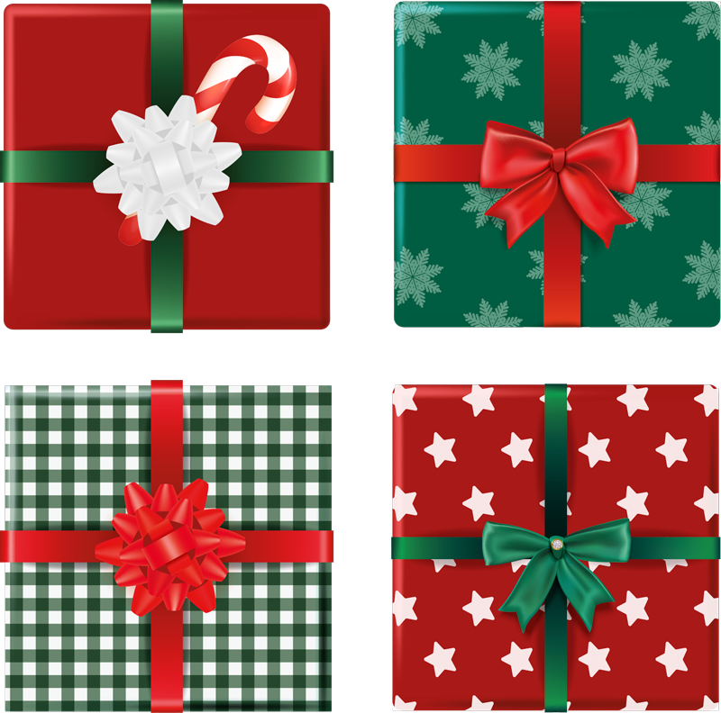 Tapete vinílico do natal pacote de azulejos - TenStickers