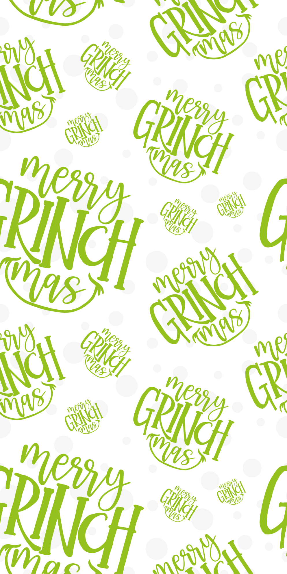 Tapete vinílico do natal design original grinchmas - TenStickers