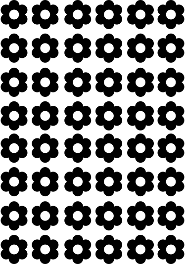 Tapete vinílico flores e plantas adesivos florais - TenStickers