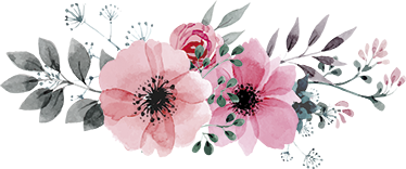 Tapete vinílico flores e plantas amapolas aquarella - TenStickers